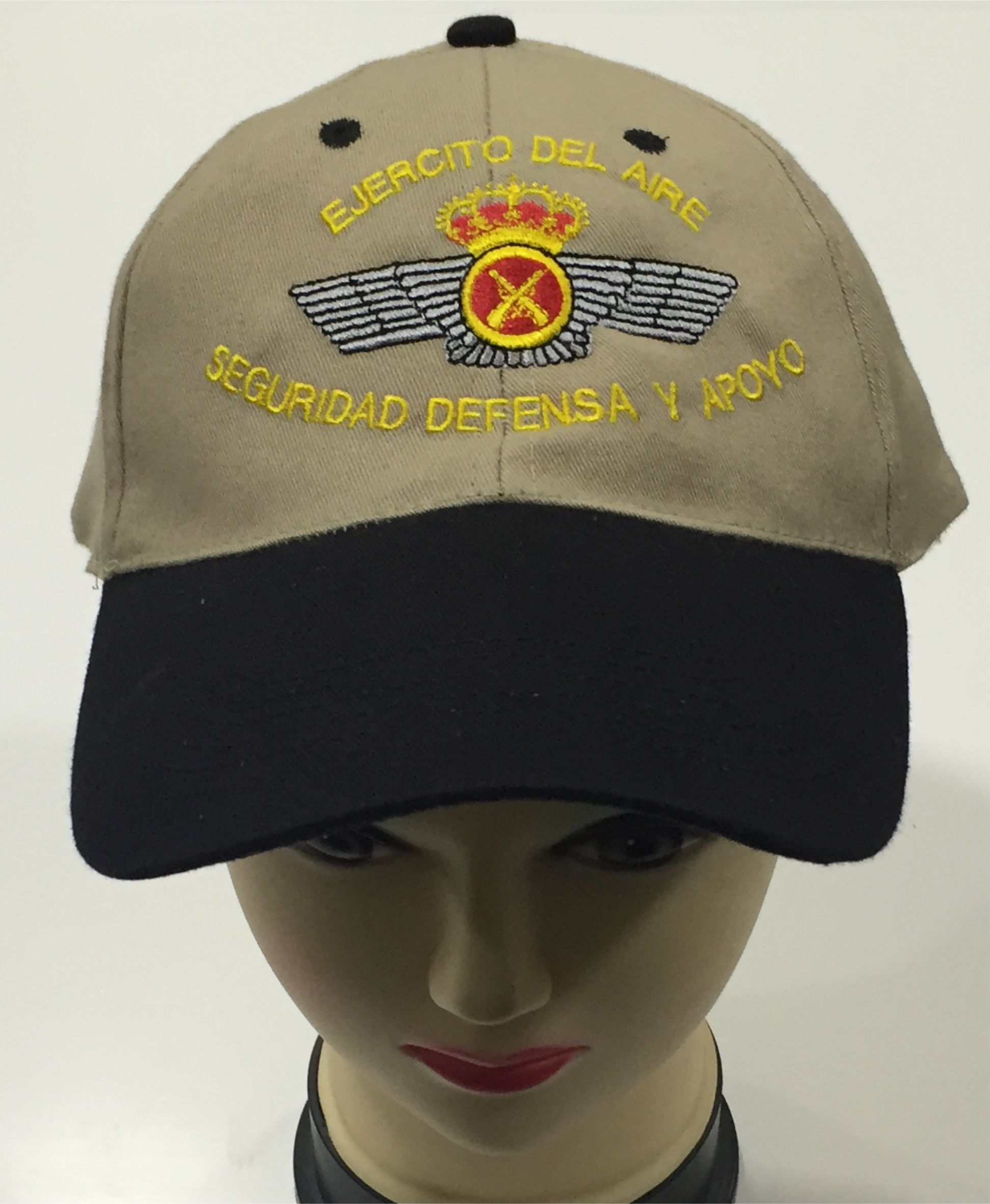 Gorra Ejército de Aire \" Seguridad y Defensa \" Beig